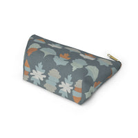 Frond Accessory Pouch w T-bottom in Aqua